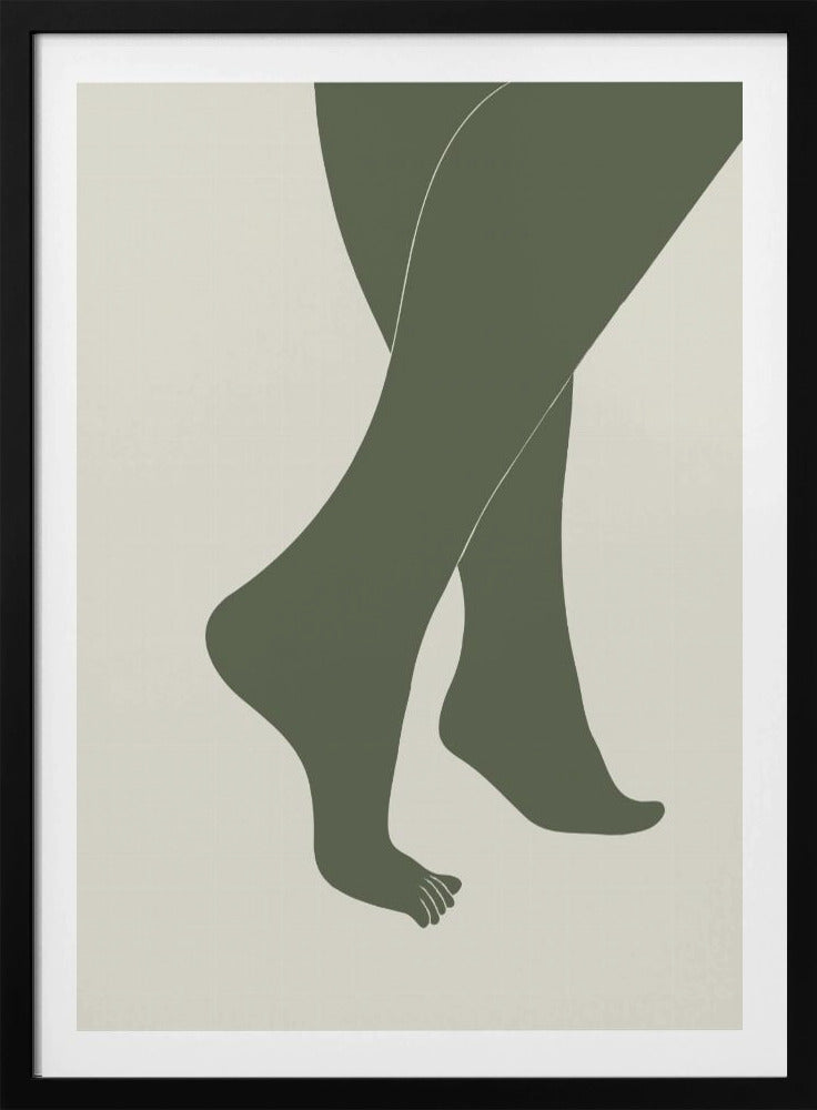 Tip Toe Green | Poster