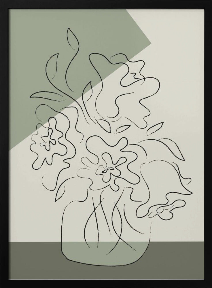 Bloem Groen | Poster