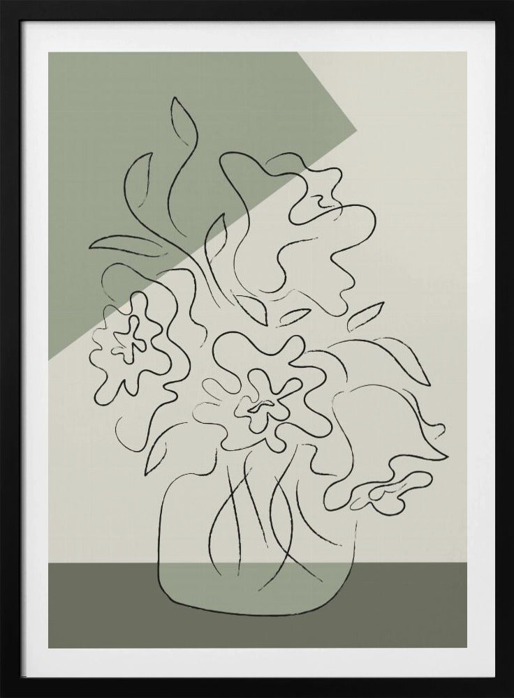 Bloem Groen | Poster