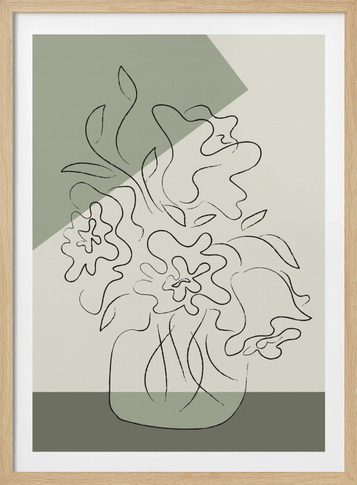 Bloem Groen | Poster