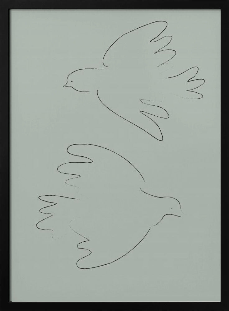 DOVES Groen | Poster
