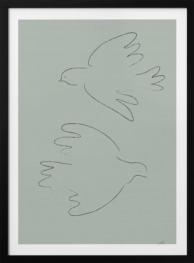 DOVES Groen | Poster