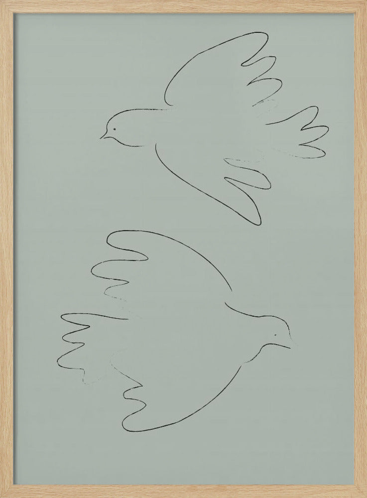 DOVES Groen | Poster