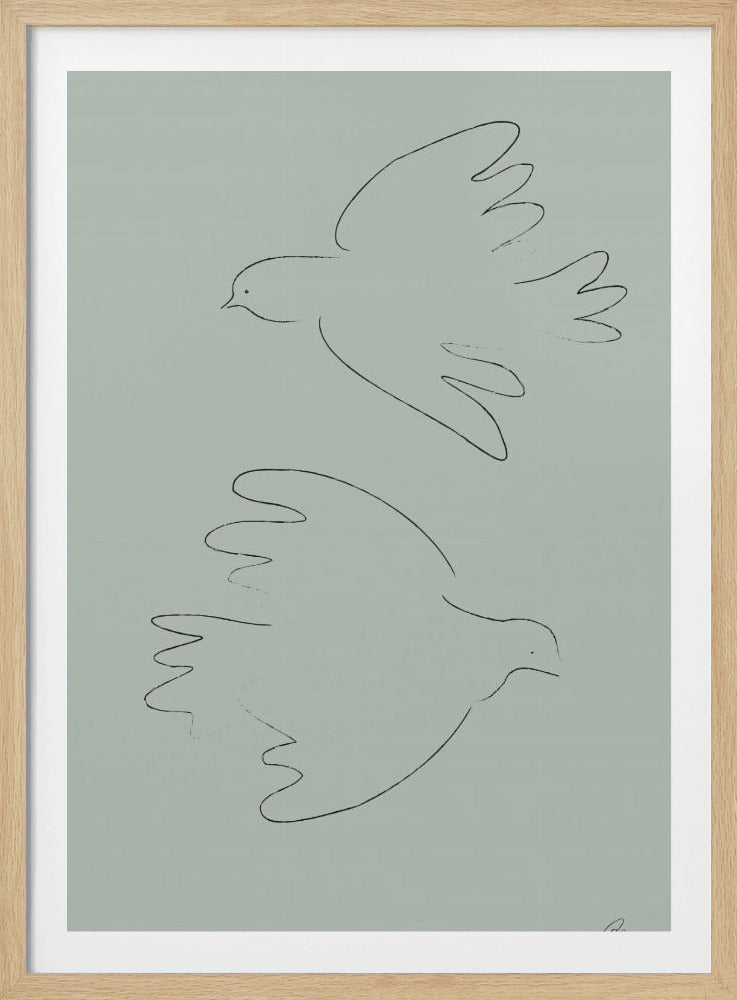 DOVES Groen | Poster