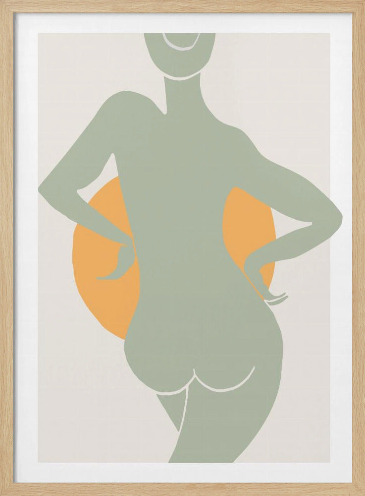 Groene Vrouw | Poster