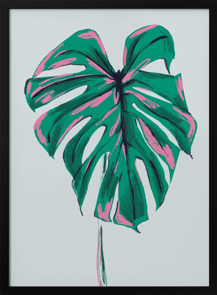 Monstera Deliciosa Licht | Poster