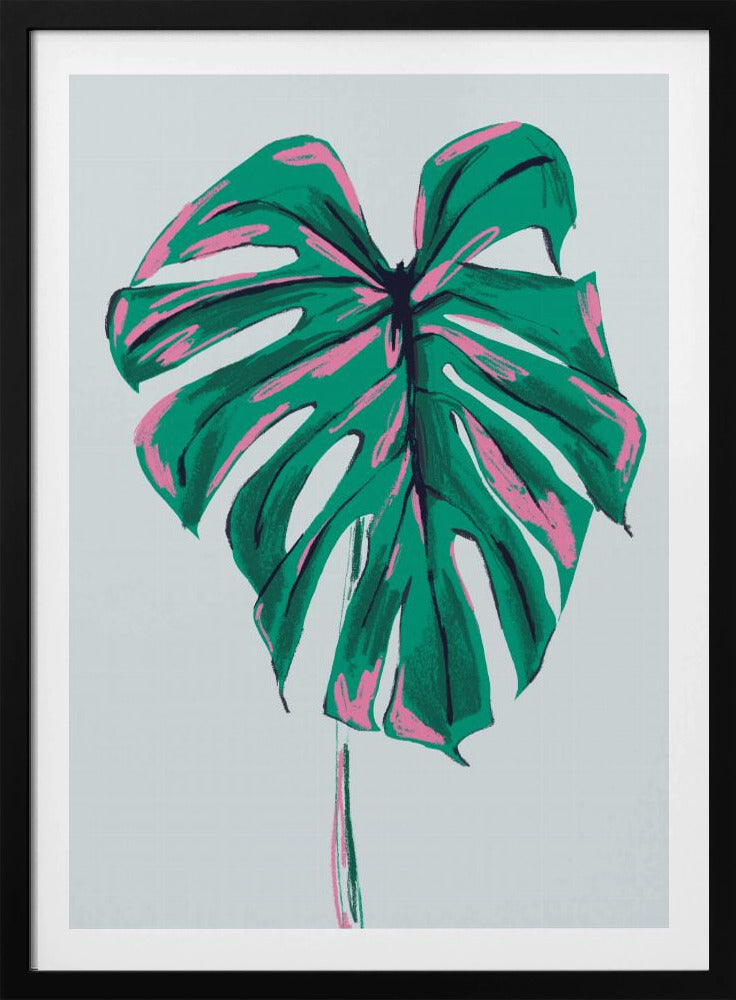 Monstera Deliciosa Licht | Poster