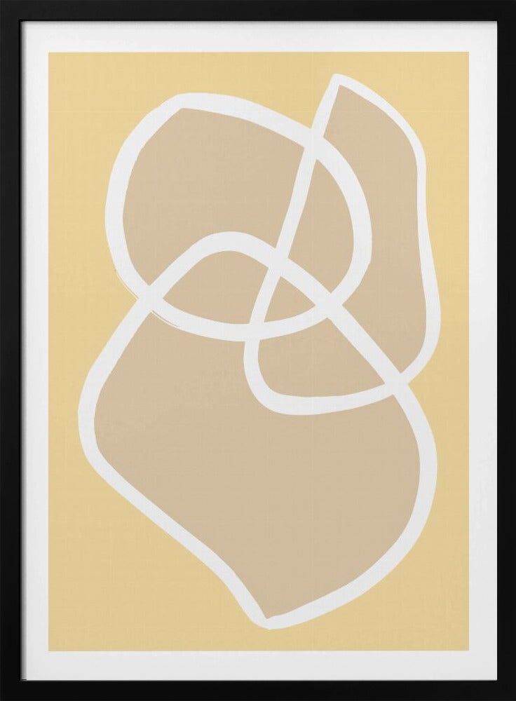 Vorm 13 Geel | Poster