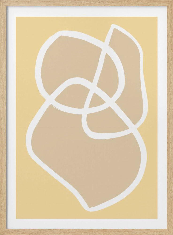 Vorm 13 Geel | Poster