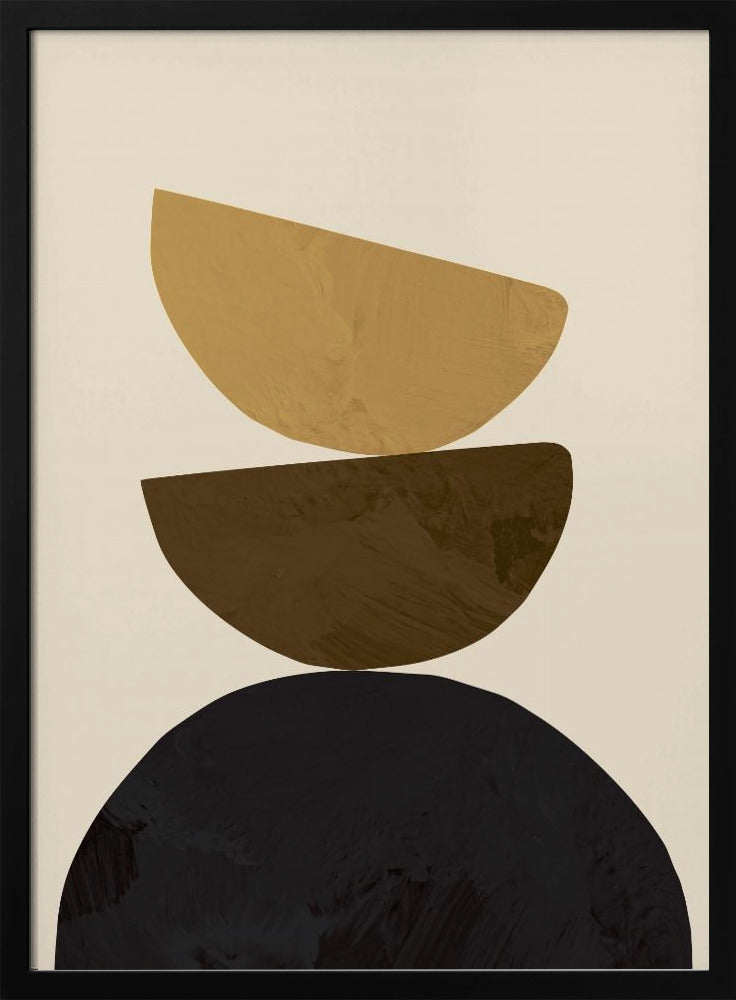 Geometrisch Geel | Poster