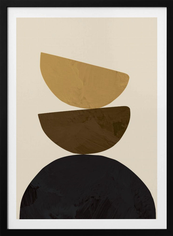 Geometrisch Geel | Poster
