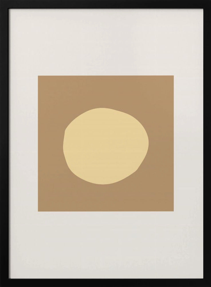 Abstracte cirkel | Poster