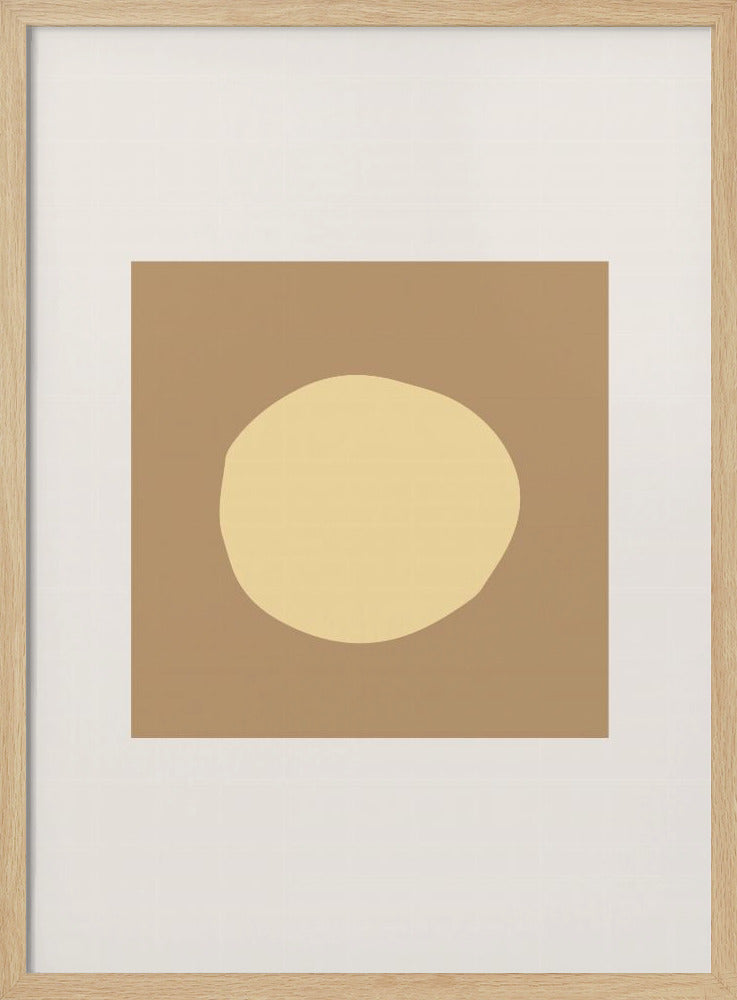 Abstracte cirkel | Poster