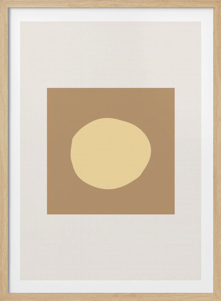 Abstracte cirkel | Poster