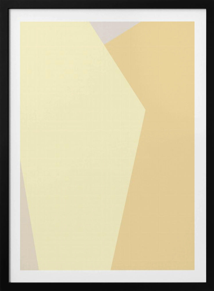 Abstract Geel | Poster