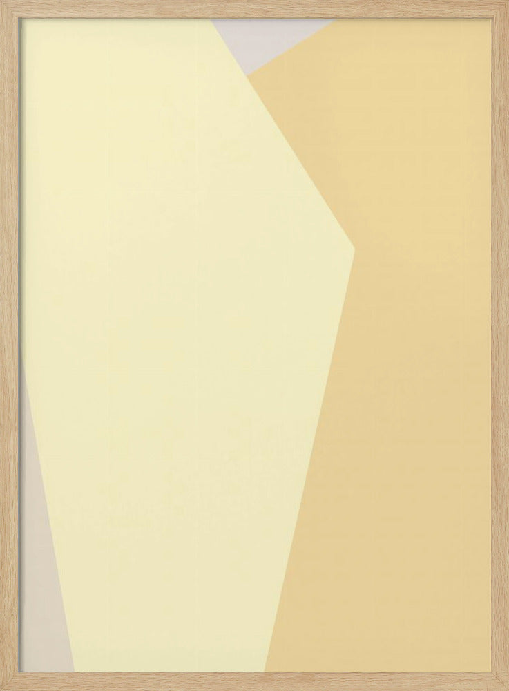 Abstract Geel | Poster