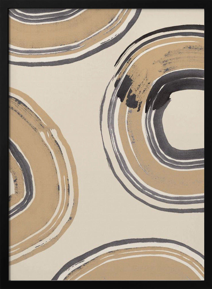 Abstracte cirkels | Poster