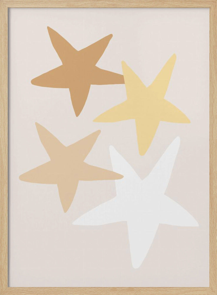 Stars Yellow | Poster