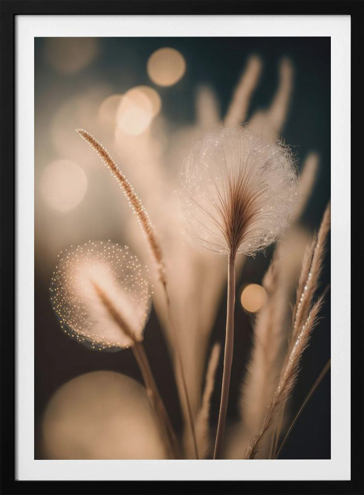 Fluisterende paardenbloemen | Poster