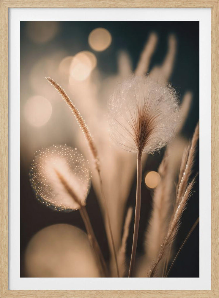 Fluisterende paardenbloemen | Poster