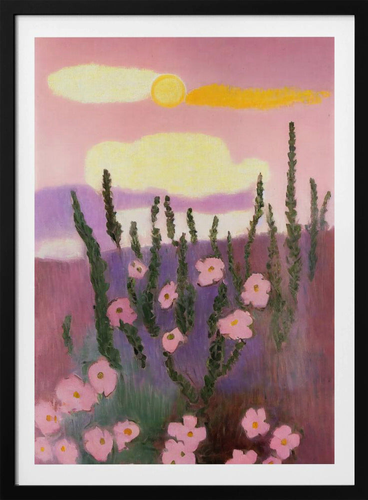 Woestijnbloesemzonsopgang | Poster