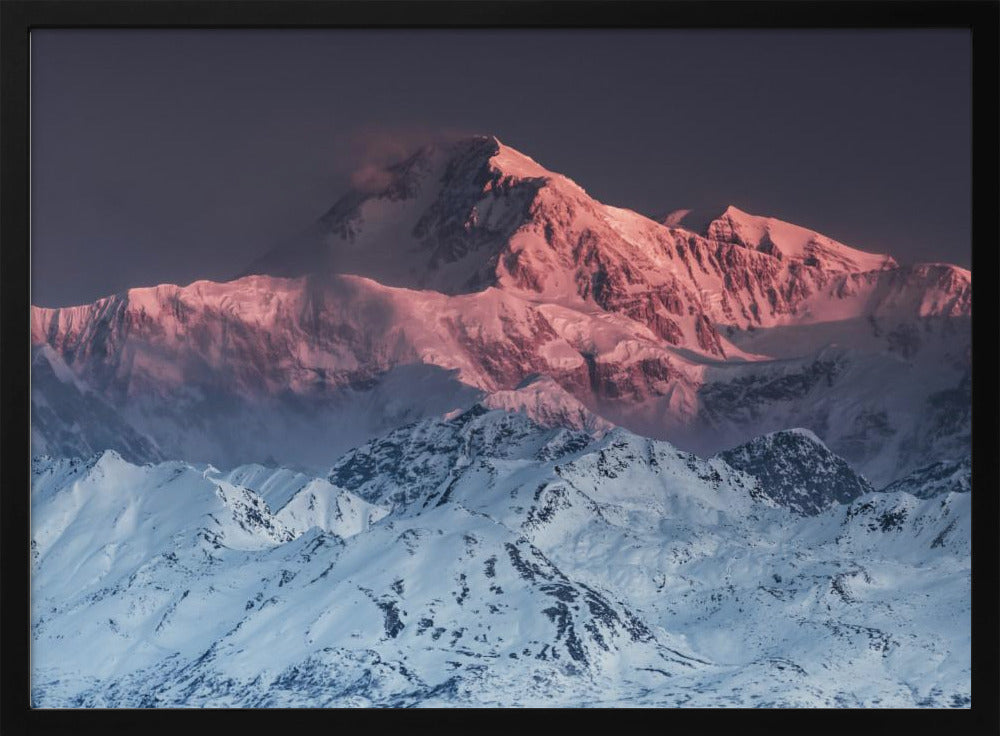 Panorama van Mount Denali | Poster