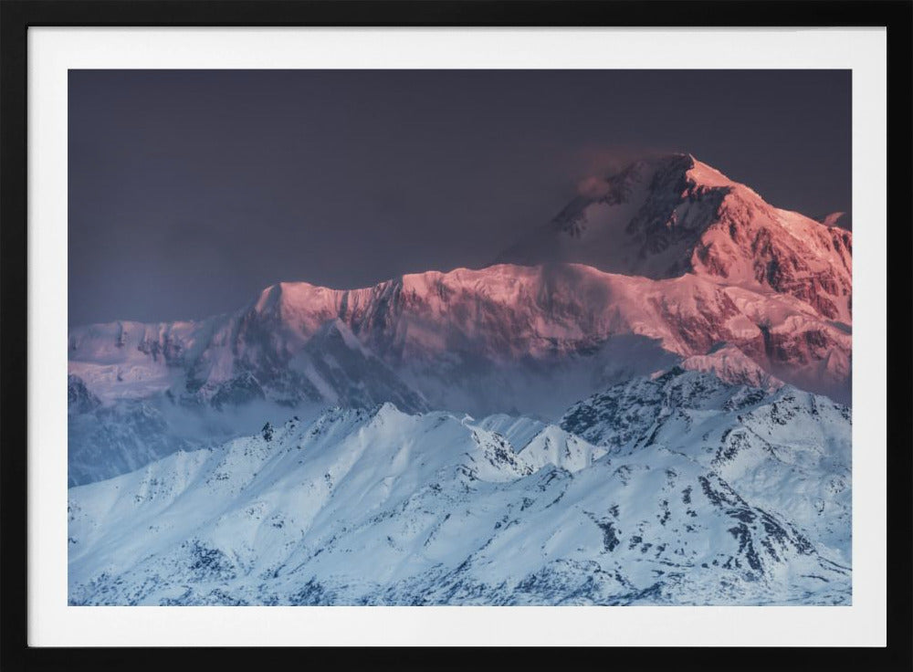 Panorama van Mount Denali | Poster