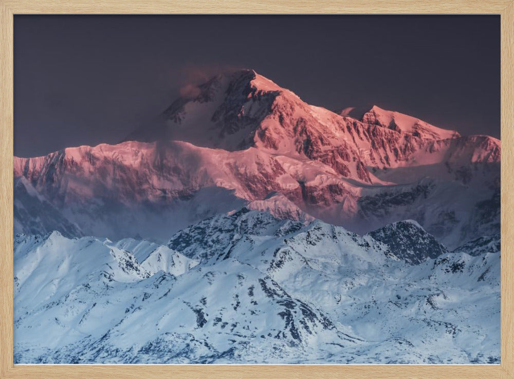 Panorama van Mount Denali | Poster