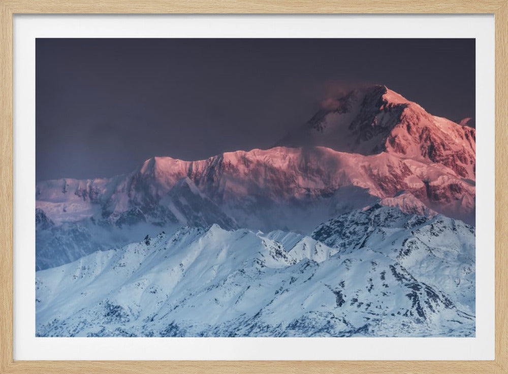 Panorama van Mount Denali | Poster