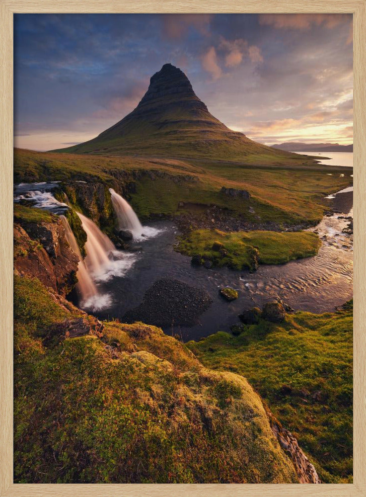 Goedemorgen IJsland verticaal | Poster