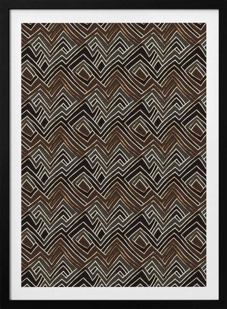 Zigzag Doolhof | Poster