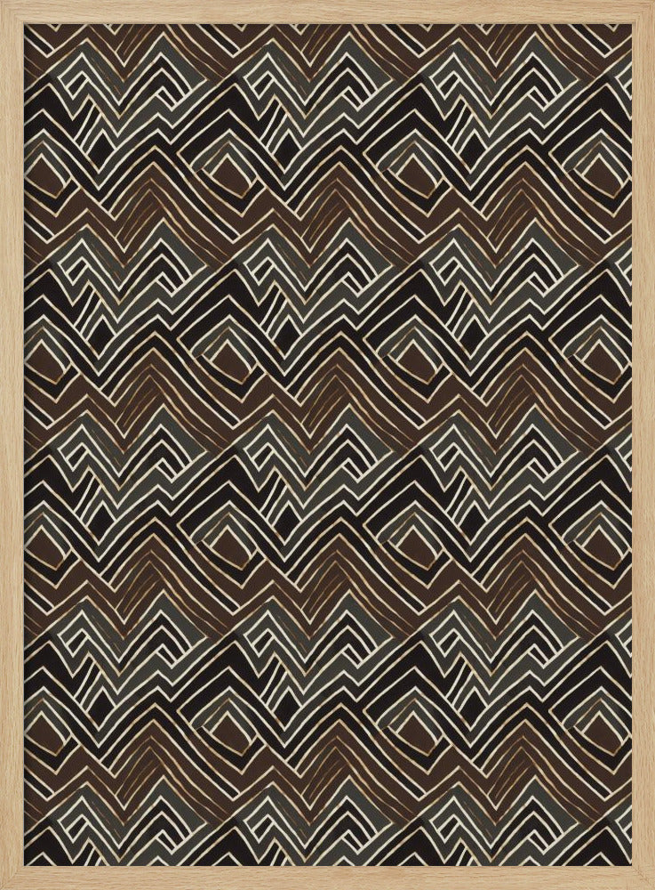 Zigzag Doolhof | Poster