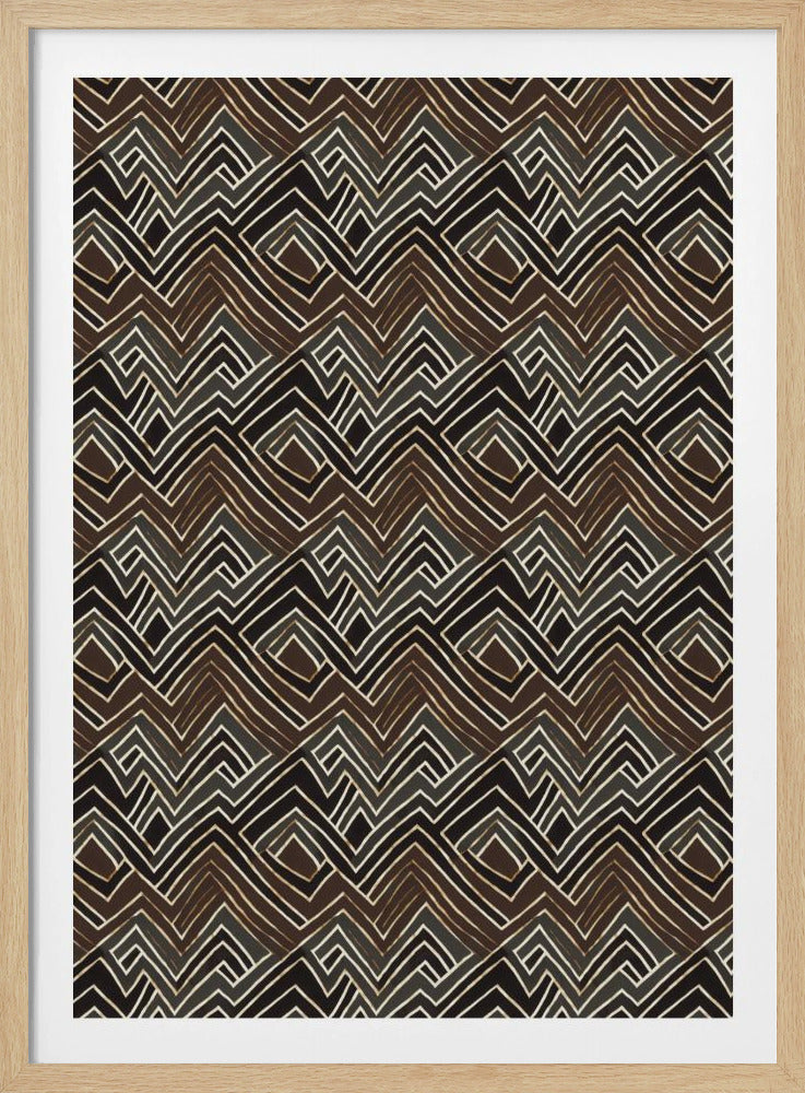 Zigzag Doolhof | Poster