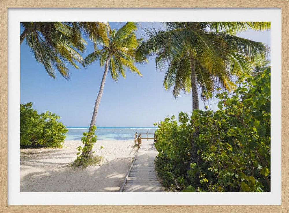 Naar het strand | Poster