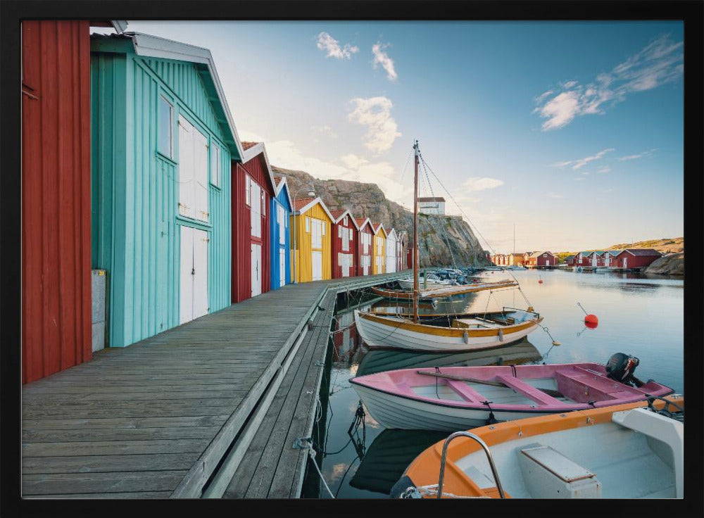 Colored Harbour | Poster