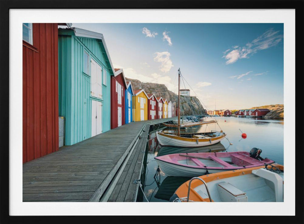 Colored Harbour | Poster