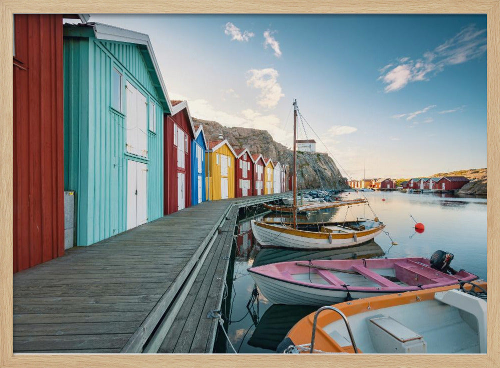 Colored Harbour | Poster