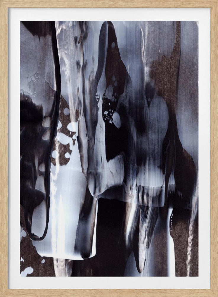 Monochrome Meltdown | Poster