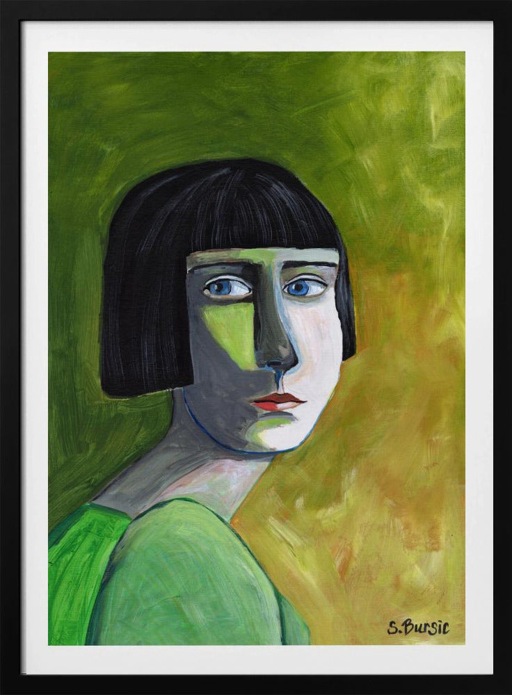 Dame met de Look | Poster