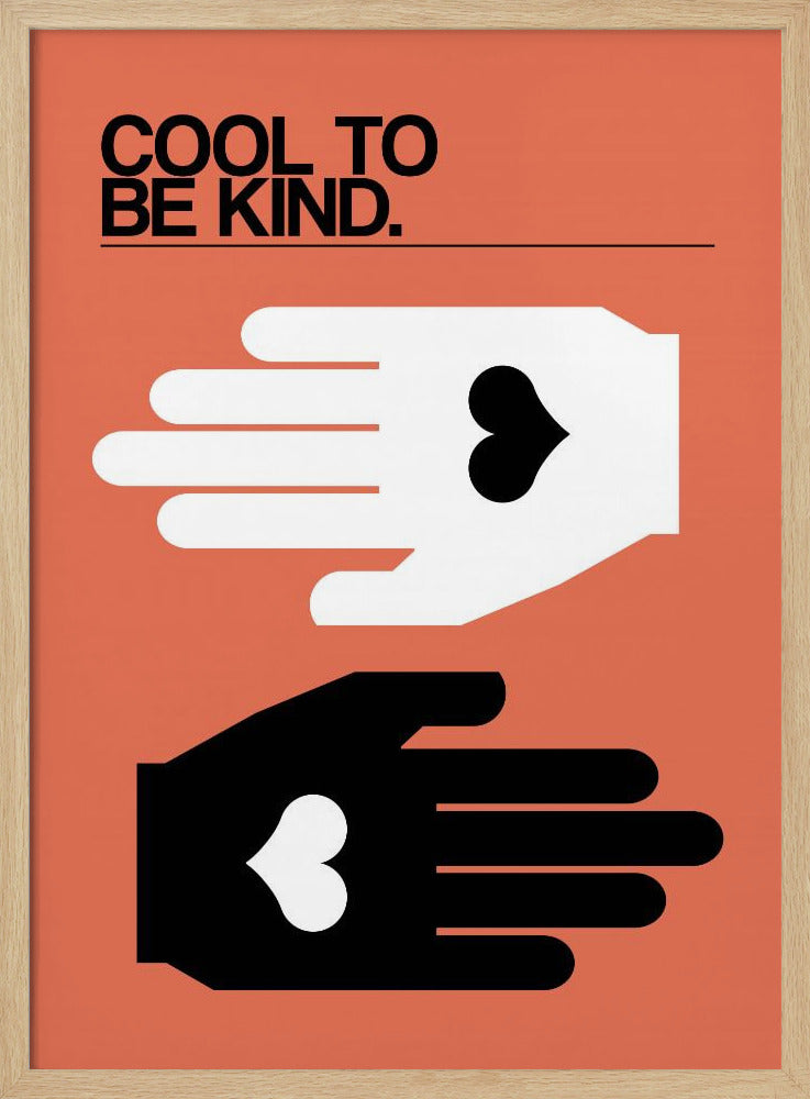 Cool To Be Kind Zalm | Poster