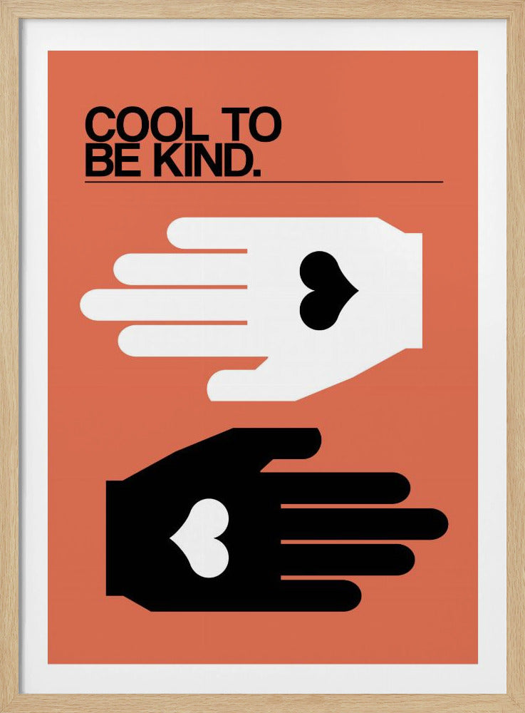 Cool To Be Kind Zalm | Poster