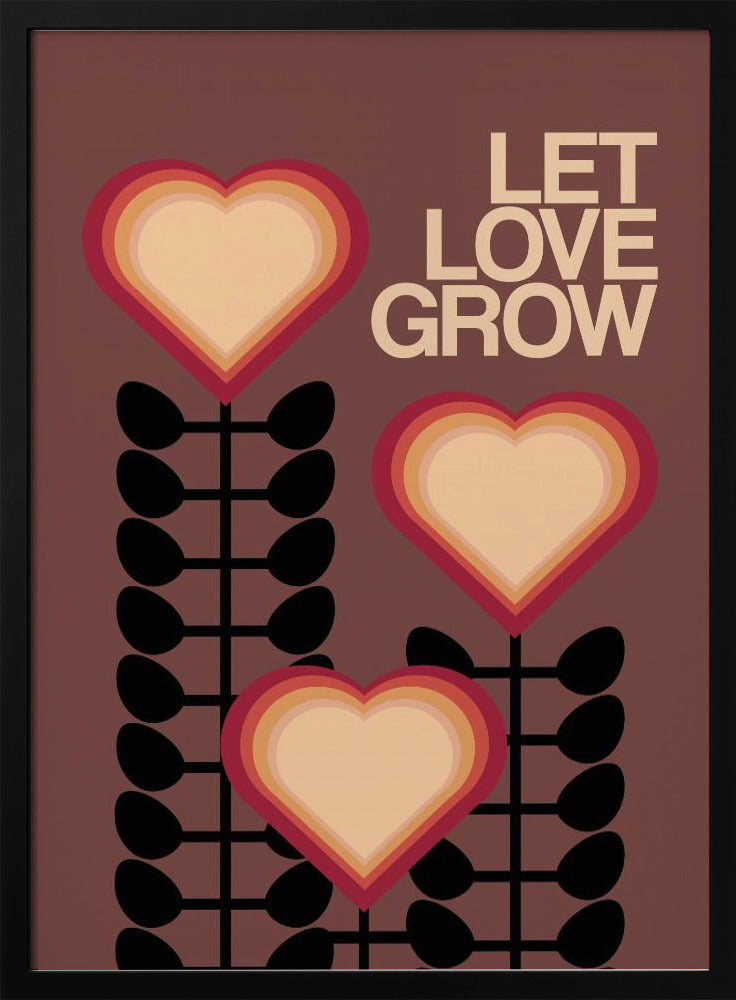 Laat liefde bruin worden | Poster