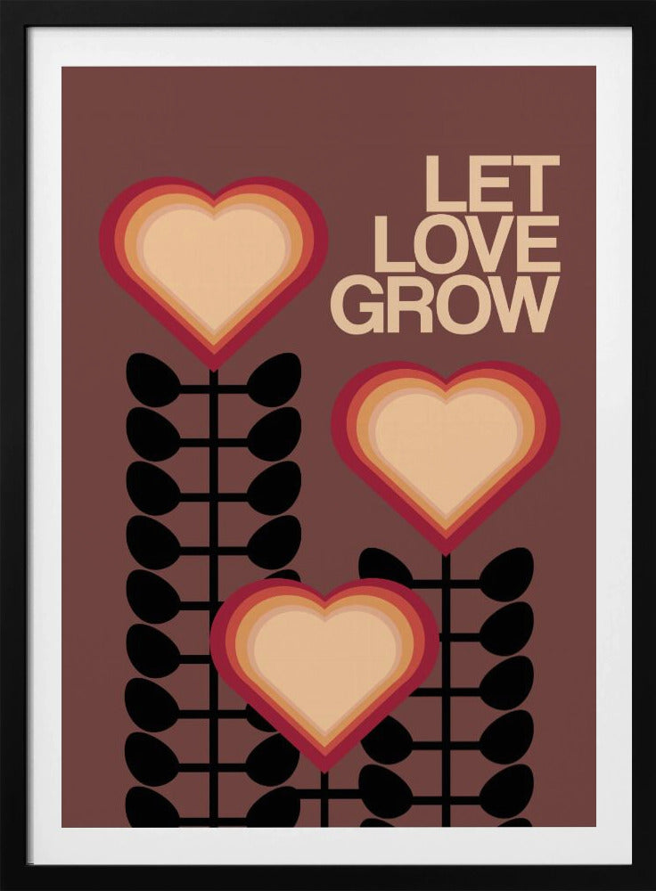 Laat liefde bruin worden | Poster