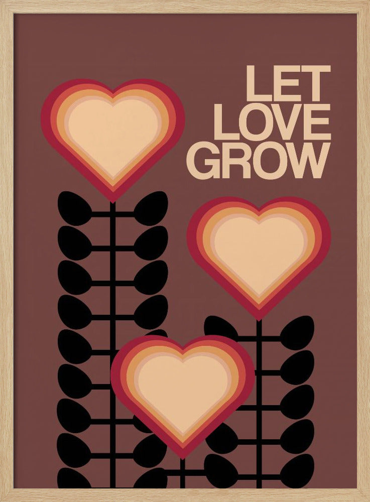 Laat liefde bruin worden | Poster