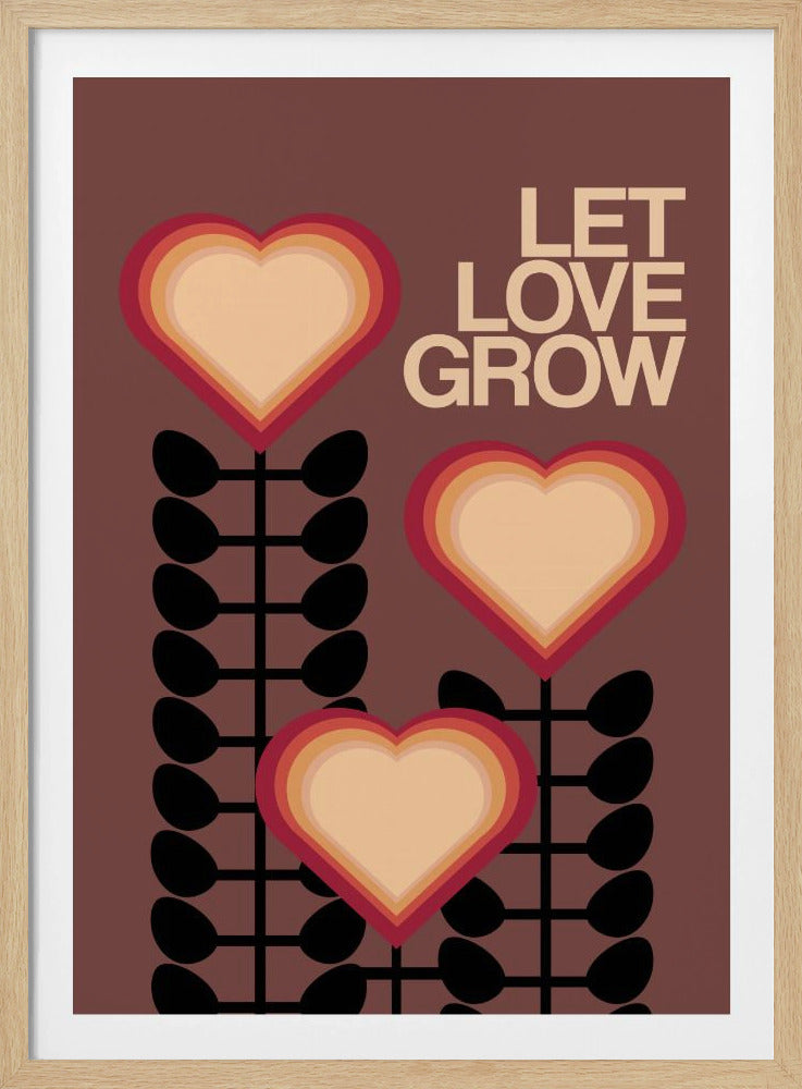 Laat liefde bruin worden | Poster