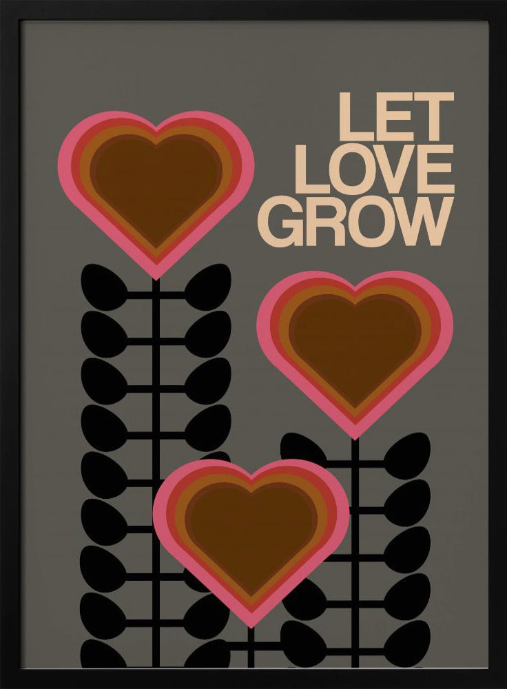 Laat liefde grijs worden | Poster