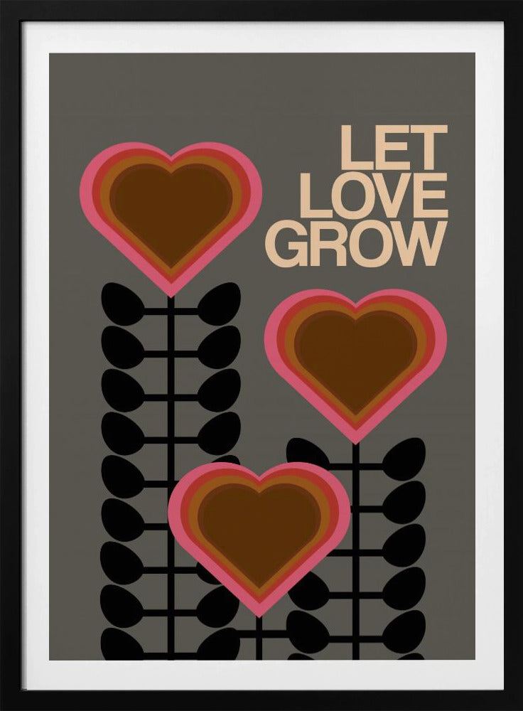 Laat liefde grijs worden | Poster