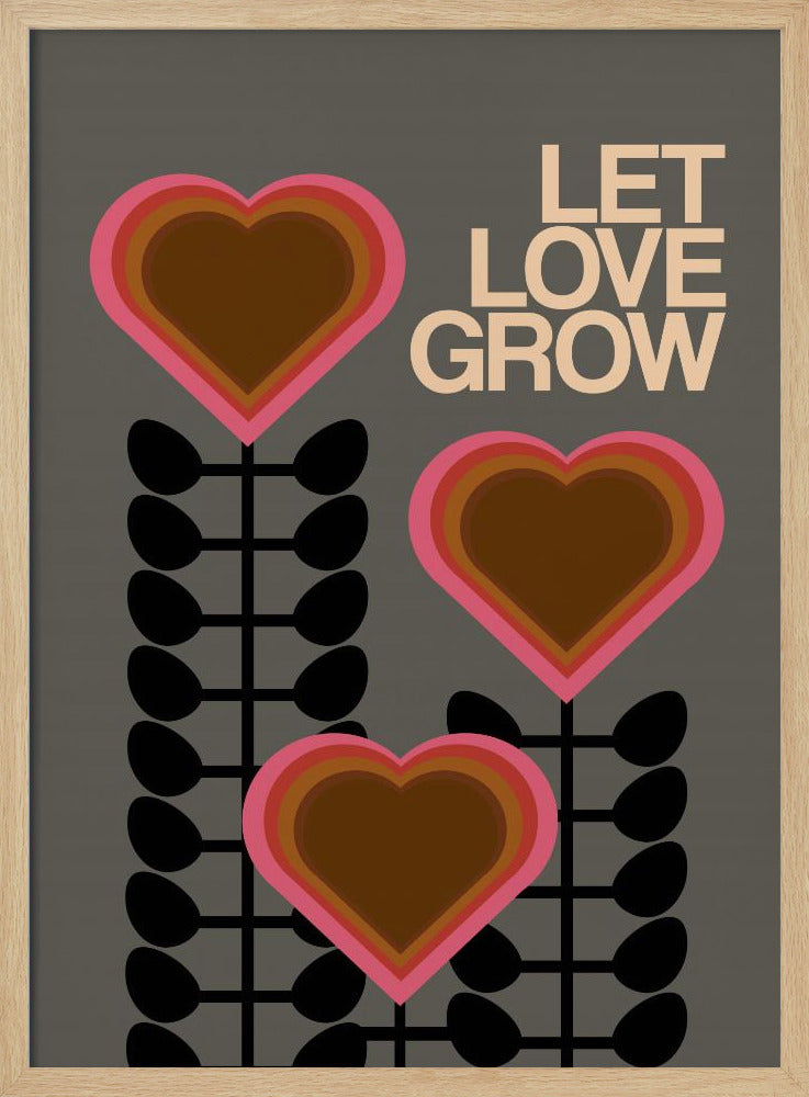 Laat liefde grijs worden | Poster