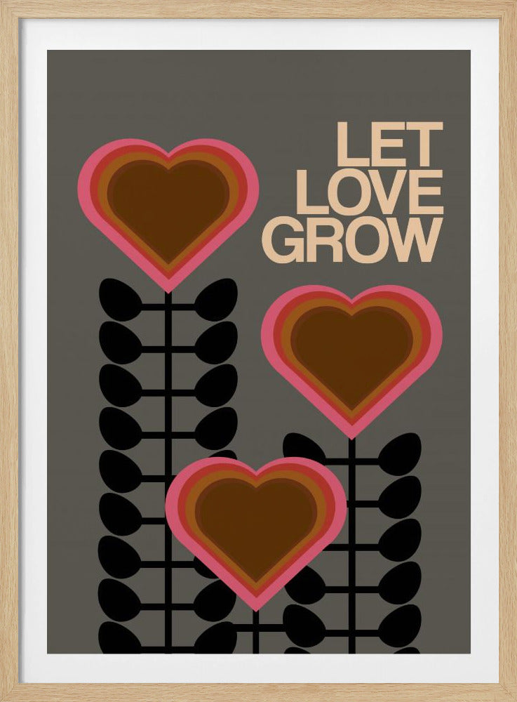 Laat liefde grijs worden | Poster