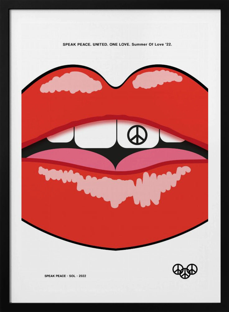 Spreek Vrede | Poster